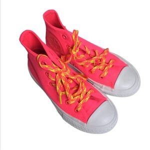 Converse All Star Racer Pink High Tops